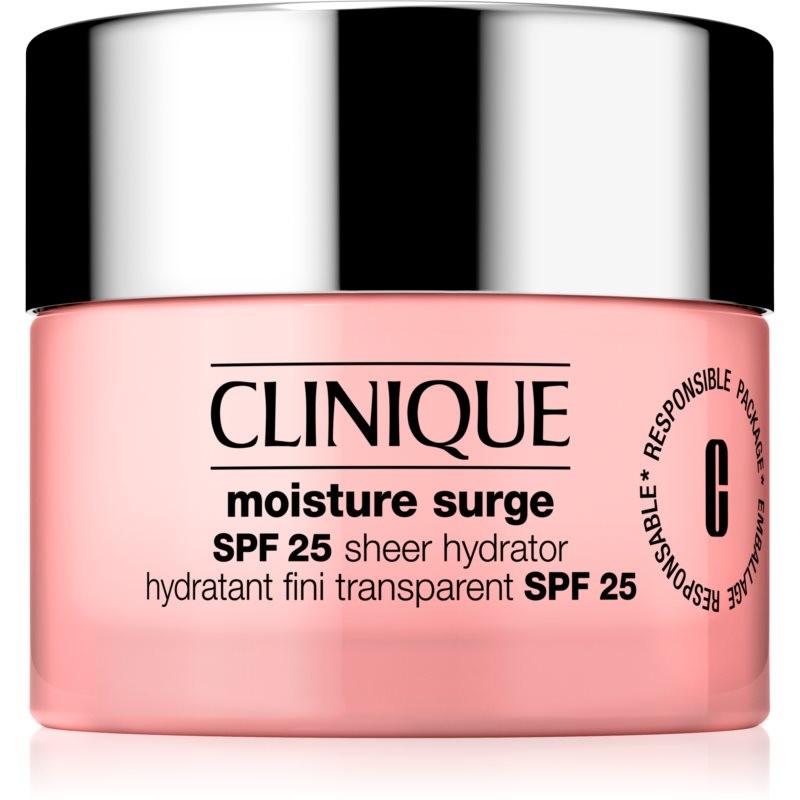 Clinique Moisture Surge™ SPF 25 Sheer Hydrator nourishing and moisturizing day cream SPF 25 30 ml