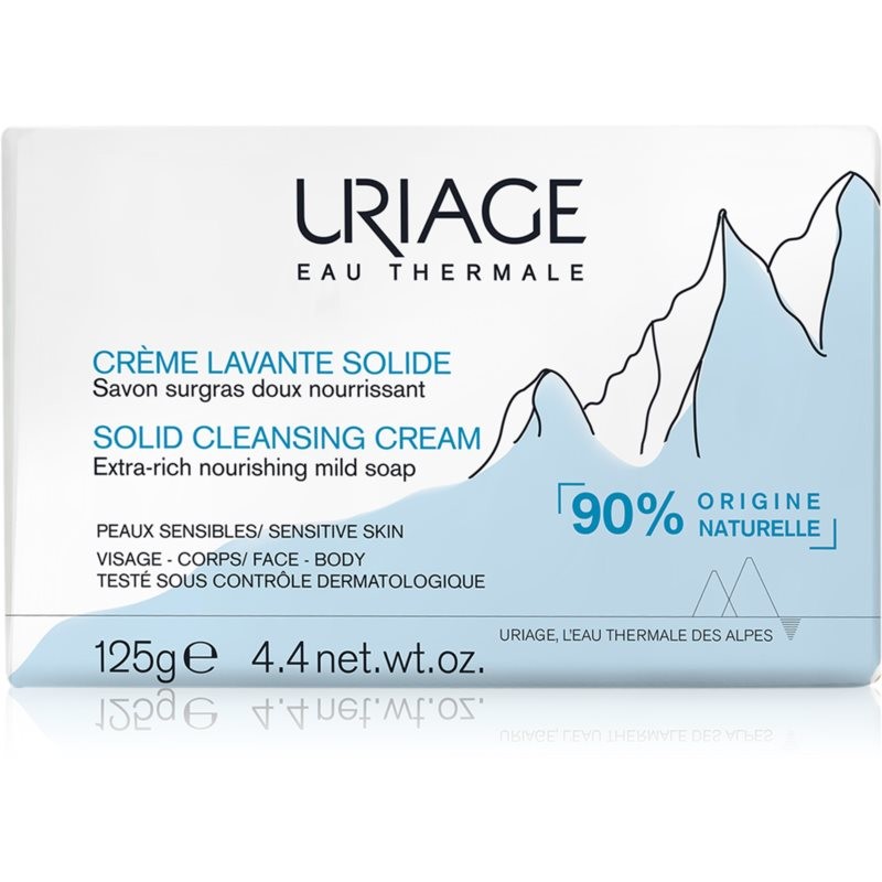 Uriage Hygiène Créme Lavante Solide gentle cream cleanser with thermal water z francouzských Alp 125 g