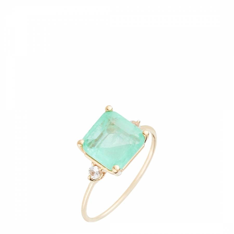 Gold/Green 'Hope' Ring