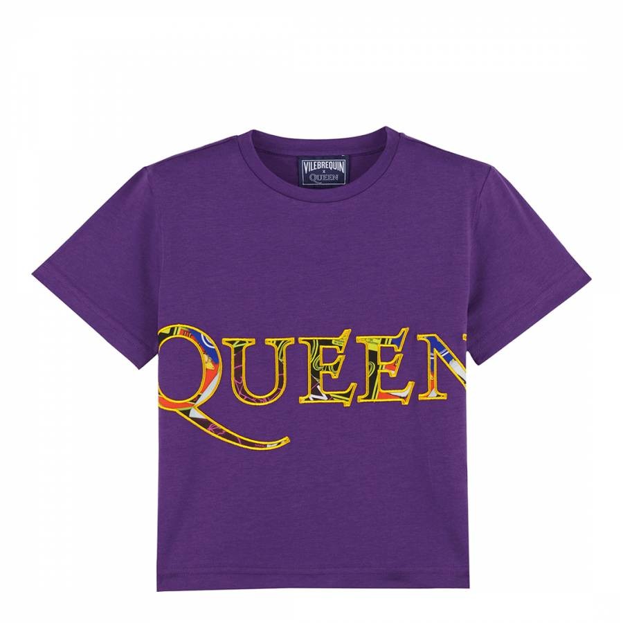 Boy's Purple Taon Queen Tour Tee Shirt