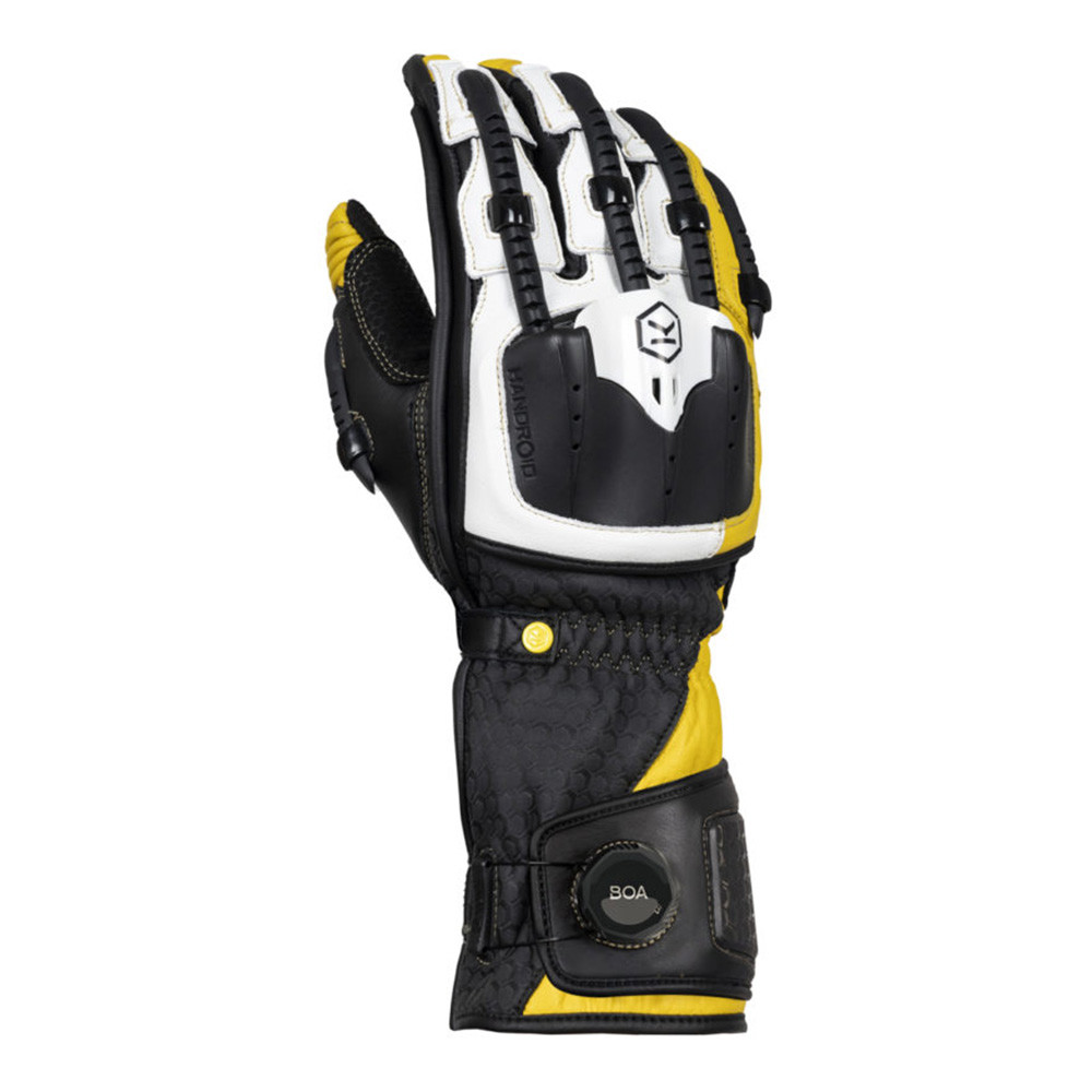 Knox Gloves Handroid MK5 Black Yellow S