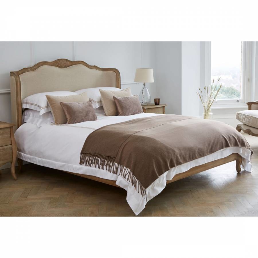 Versailles Linen Double Bed