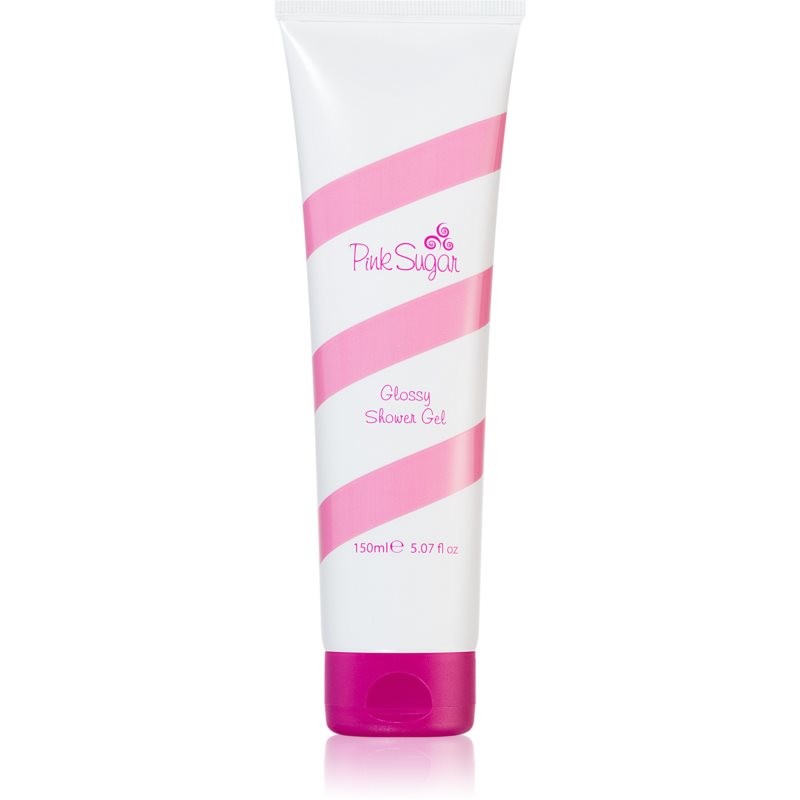 Pink Sugar Glossy silky shower gel for women 150 ml
