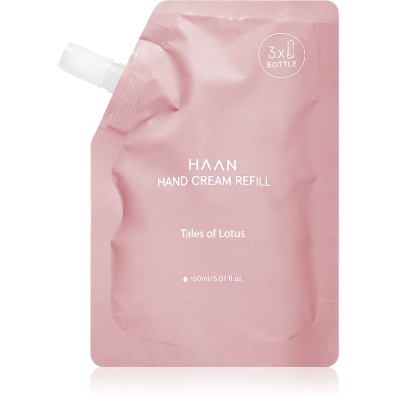 Haan Hand Care Hand Cream fast absorbing hand cream with prebiotics Tales of Lotus 150 ml