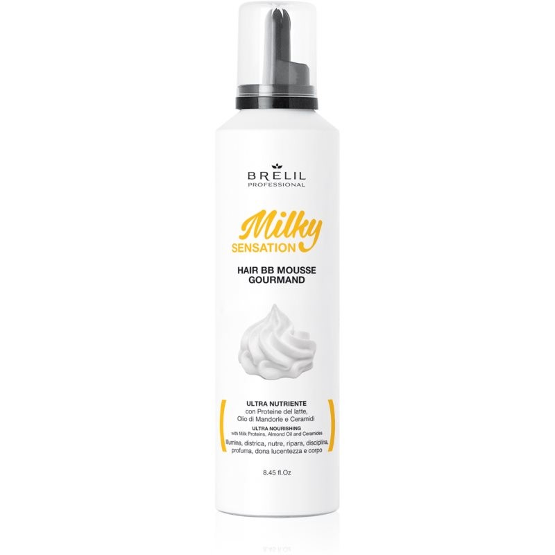 Brelil Numéro BB Milky Mousse moisturising foam for unruly and frizzy hair ml
