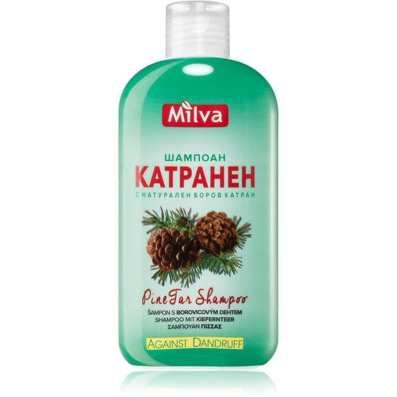 Milva Pine Tar balancing shampoo for healthy scalp 200 ml