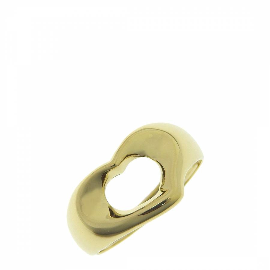 Gold Tiffany & Co. Open Heart Ring 49