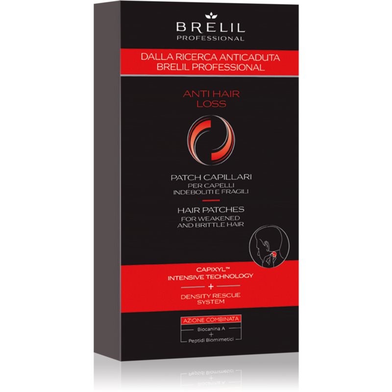 Brelil Numéro Anti Hair Loss Hair Patches activator for hair roots strengthening and hair growth support 32 pc