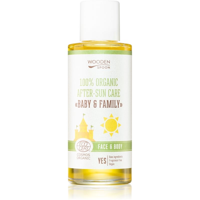 WoodenSpoon Baby & Family oil after sun for face and body 100 ml