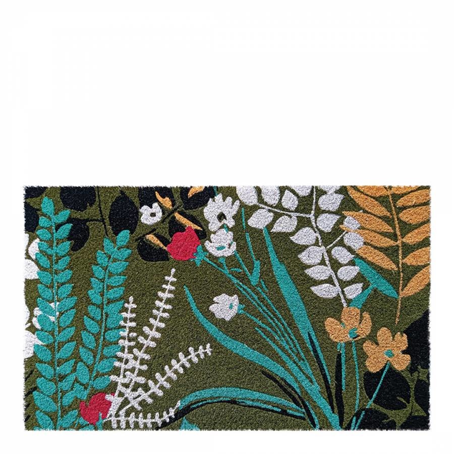 Bold Floral Doormat