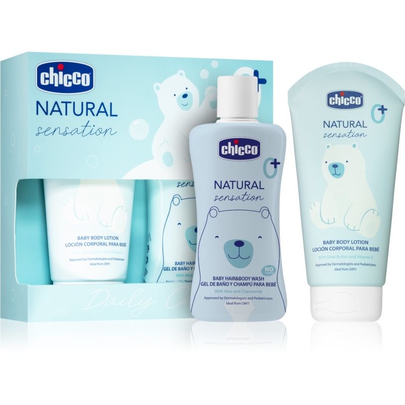 Chicco Natural Sensation Daily Care gift set 0+ (for children from birth)