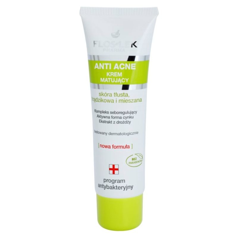 FlosLek Pharma Anti Acne mattifying cream for skin with imperfections 50 ml