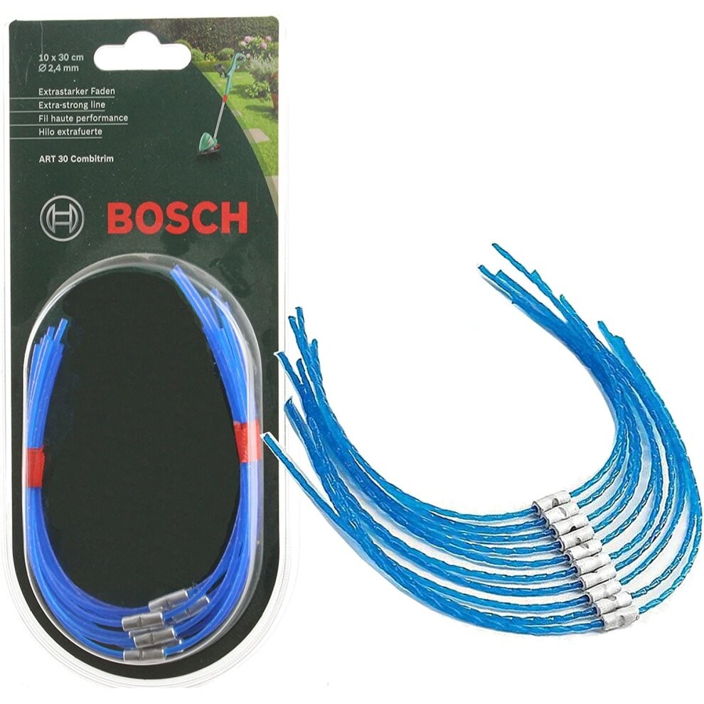 Bosch Genuine ART 30 COMBITRIM Strimmer Grass Trimmer Spool Line (Pack of 10, 30cm, F016800182)