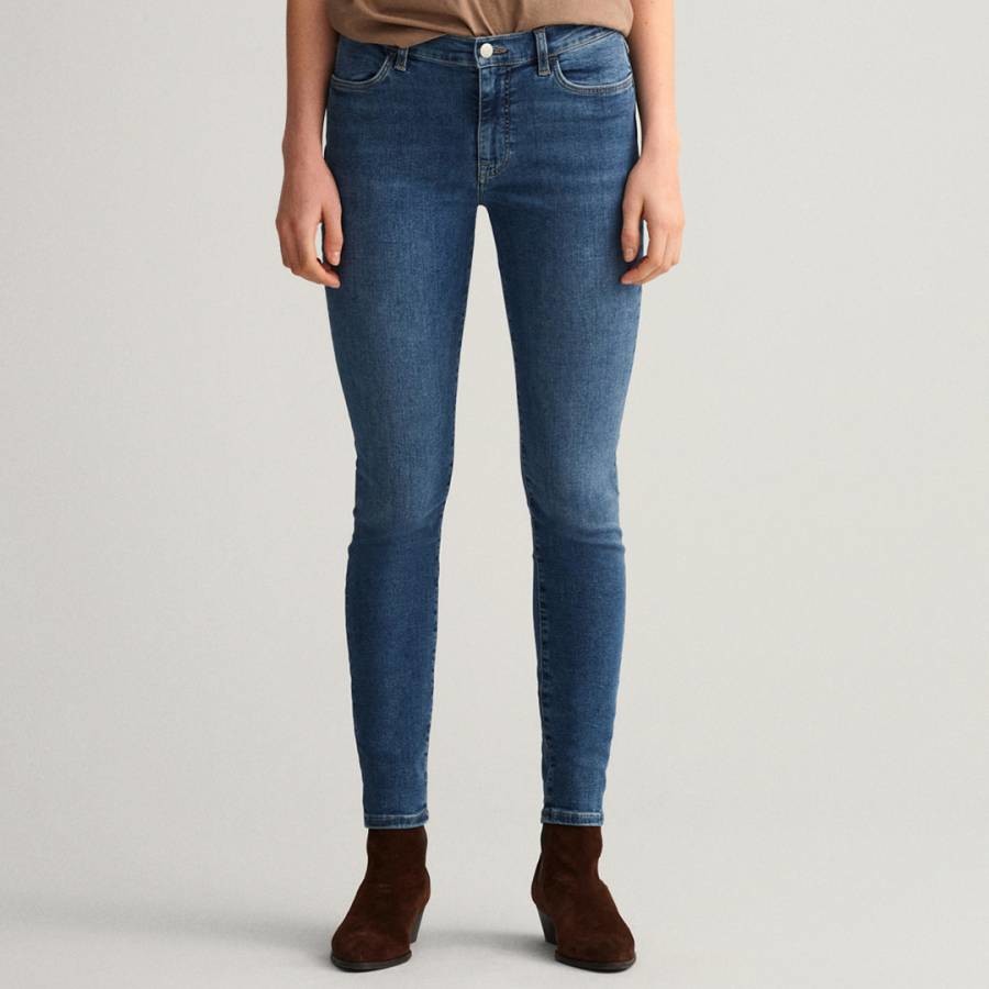 Dark Blue Nella Travel Stretch Jeans