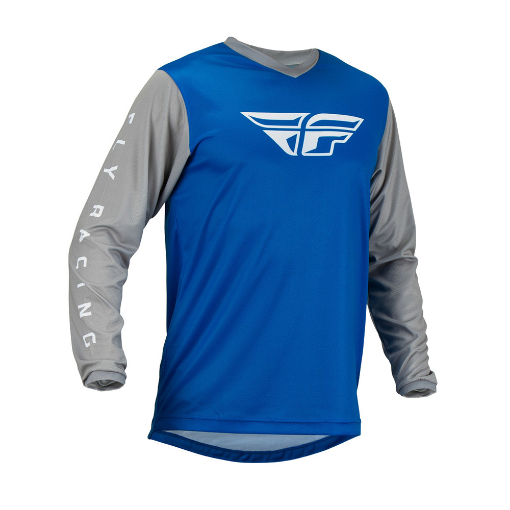 Fly Racing MX Jersey F-16 Blue Grey S