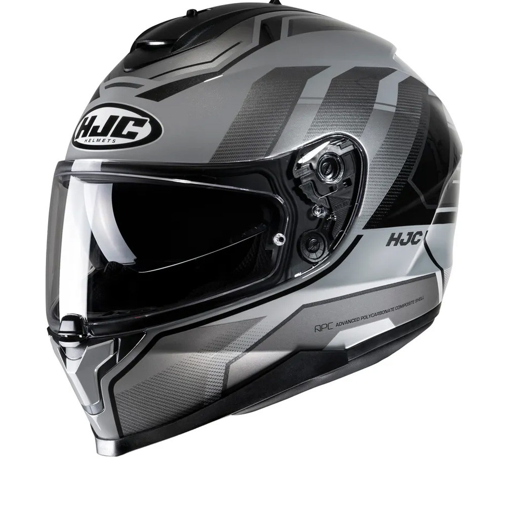 HJC C70 Nian Grey Black Mc5 Full Face Helmets XL