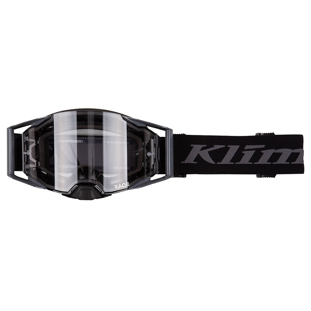 KLIM Rage Off-Road Goggle Black Clear Lens