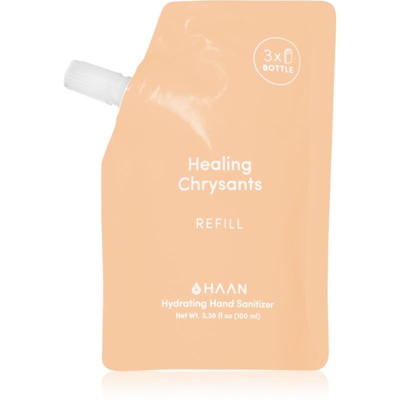 HAAN Hand Care Healing Chrysants hand cleansing spray with antibacterial ingredients refill 100 ml