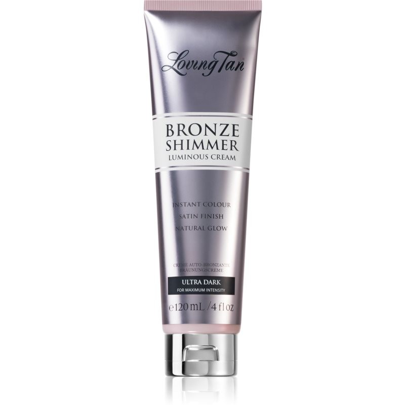 Loving Tan Bronze Shimmer self-tanning cream shade Ultra Dark 120 ml