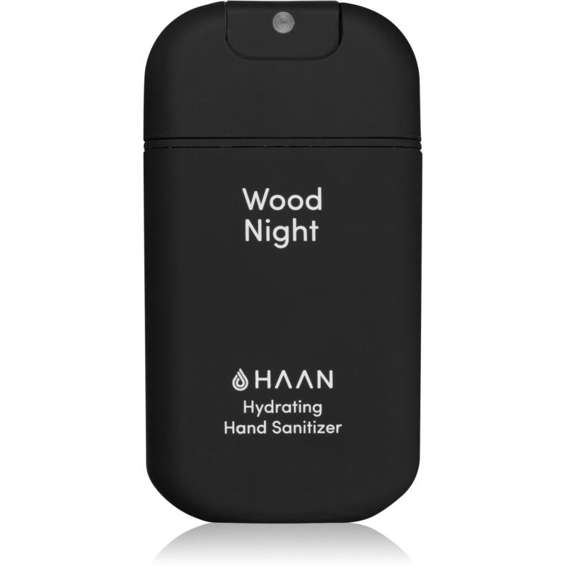 HAAN Hand Care Wood Night hand cleansing spray with antibacterial ingredients 30 ml