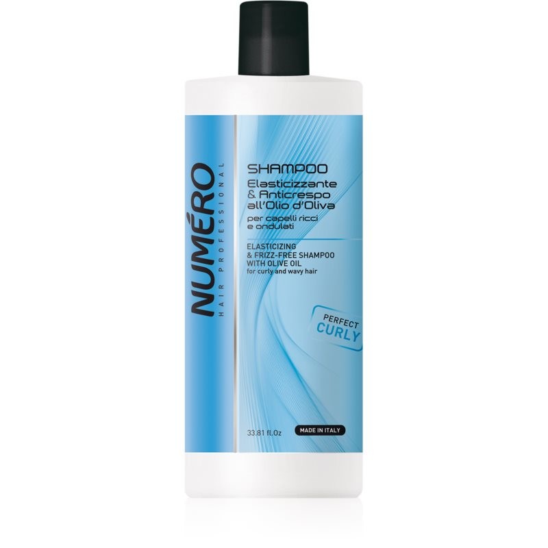 Brelil Numéro Elasticizing & Frizz-Free Shampoo moisturizing shampoo for curly and wavy hair 1000 ml