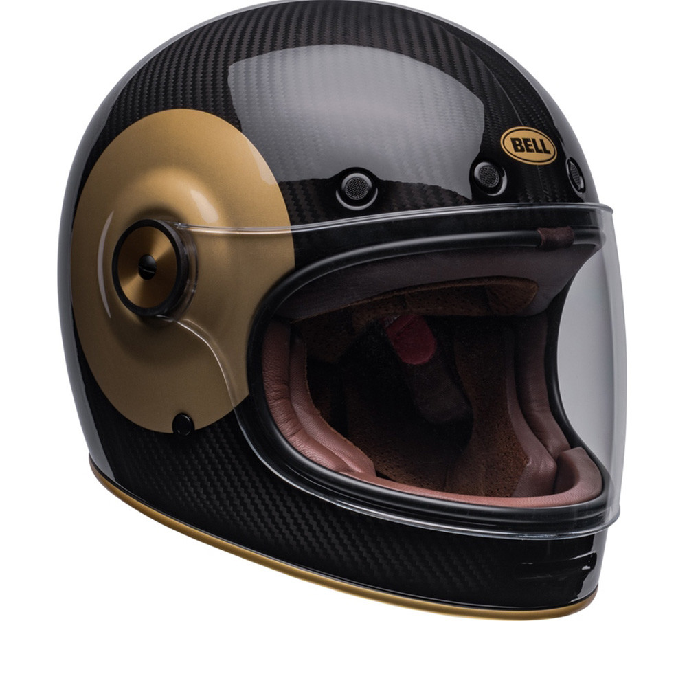 Bell Bullitt Carbon Tt Black Gold Full Face Helmet L