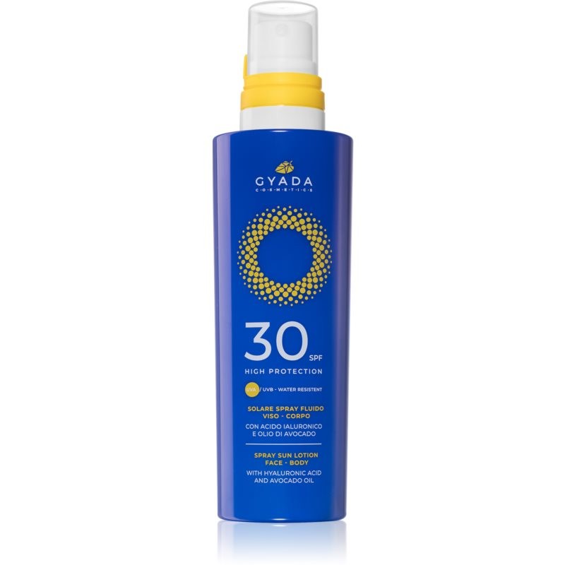 Gyada Cosmetics Solar protective cream for the face and body SPF 30 200 ml