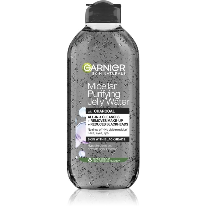 Garnier Skin Naturals Pure Charcoal cleansing micellar water with gel texture 400 ml