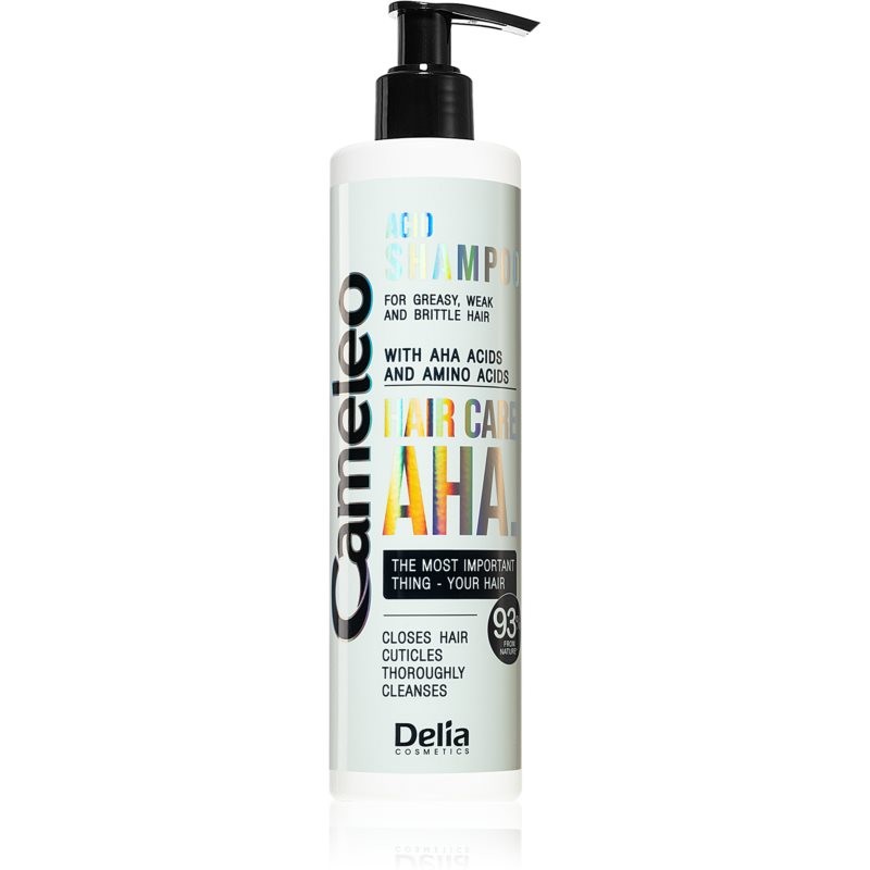 Delia Cosmetics Cameleo AHA shampoo for weak and damaged hair with AHA acids 250 ml
