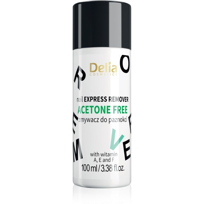 Delia Cosmetics Nail Express nail polish remover with vitamins 100 ml