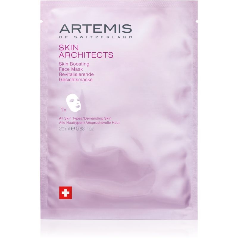 ARTEMIS SKIN ARCHITECTS Skin Boosting energising sheet mask 20 ml