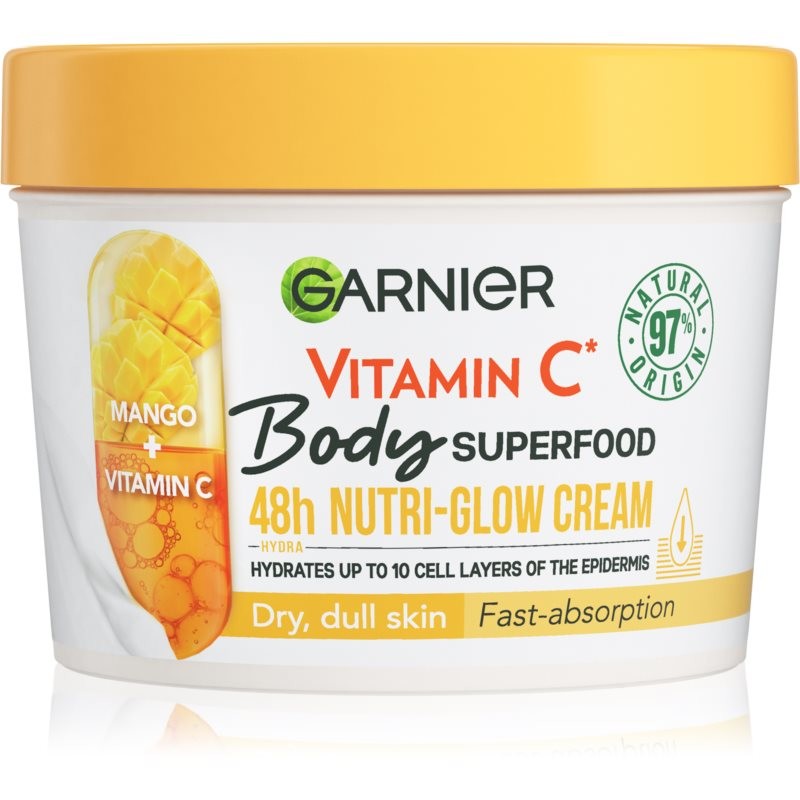 Garnier Body SuperFood brightening body cream with vitamine C 380 ml