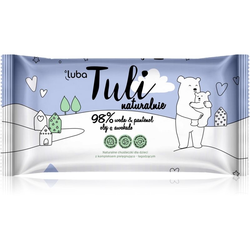 Luba Tuli Panthenol & Avocado Oil baby wipes 50 pc