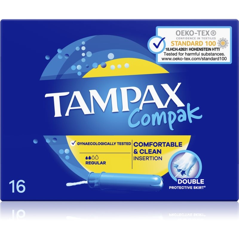 Tampax Compak Regular tampons with applicator 16 pc