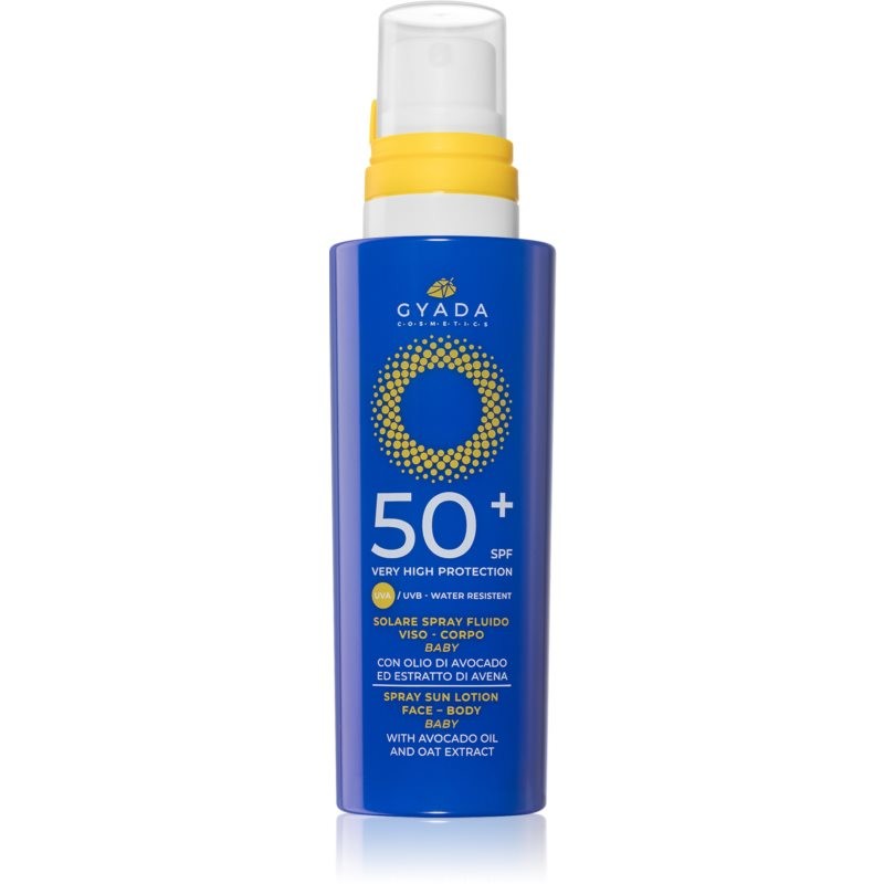 Gyada Cosmetics Solar protective cream for the face and body SPF 50+ 150 ml