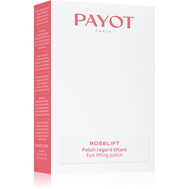 Payot Roselift Eye Lifting Patch eye mask with collagen 10x2 pc