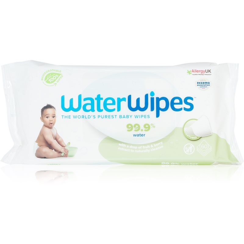 Water Wipes Baby Wipes Soapberry gentle wet wipes for babies 60 pc