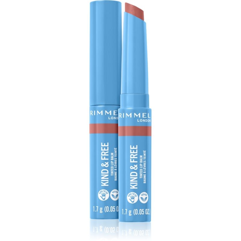 Rimmel Kind & Free tinted lip balm shade 002 Apricot Beauty 1,7 g
