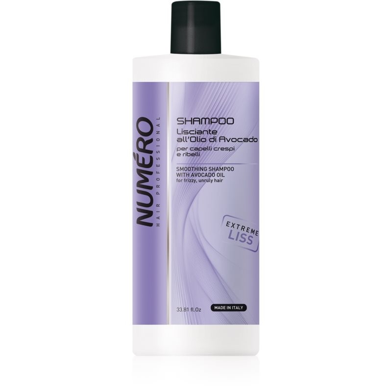 Brelil Numéro Smoothing Shampoo smoothing shampoo for unruly and frizzy hair 1000 ml