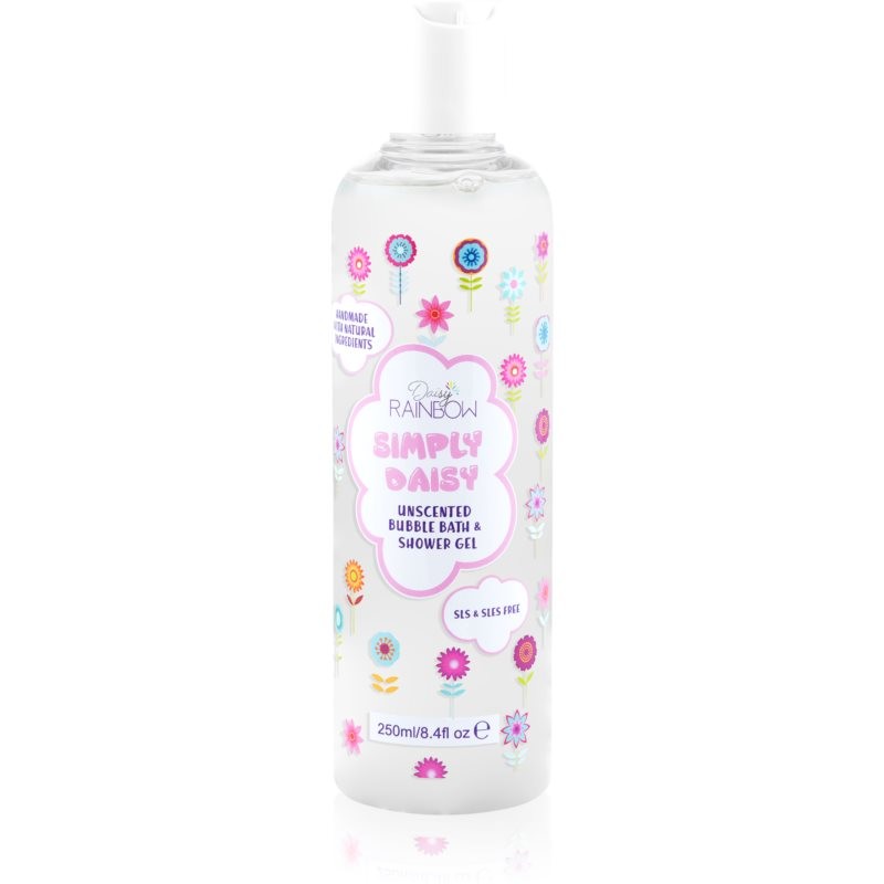 Daisy Rainbow Bubble Bath Simply Daisy shower gel and bubble bath for kids 250 ml