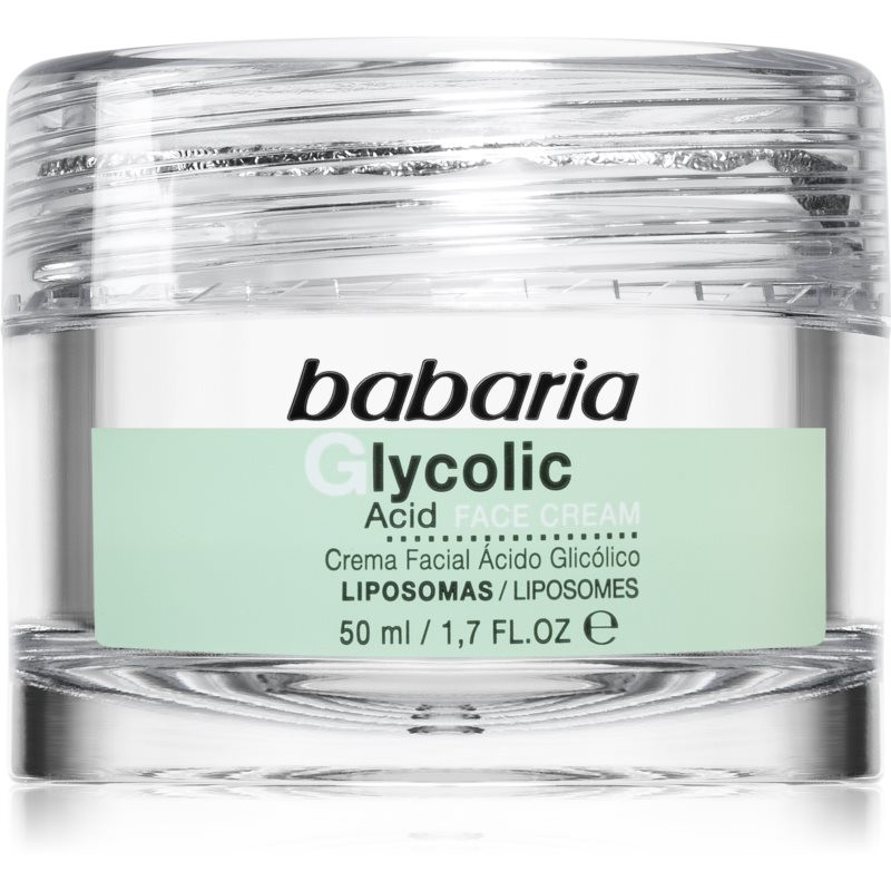 Babaria Glycolic Acid regenerating face cream night 50 ml