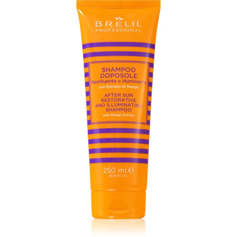 Brelil Numéro Solaire After Sun Shampoo nourishing shampoo for hair damaged by chlorine, sun & salt 250 ml