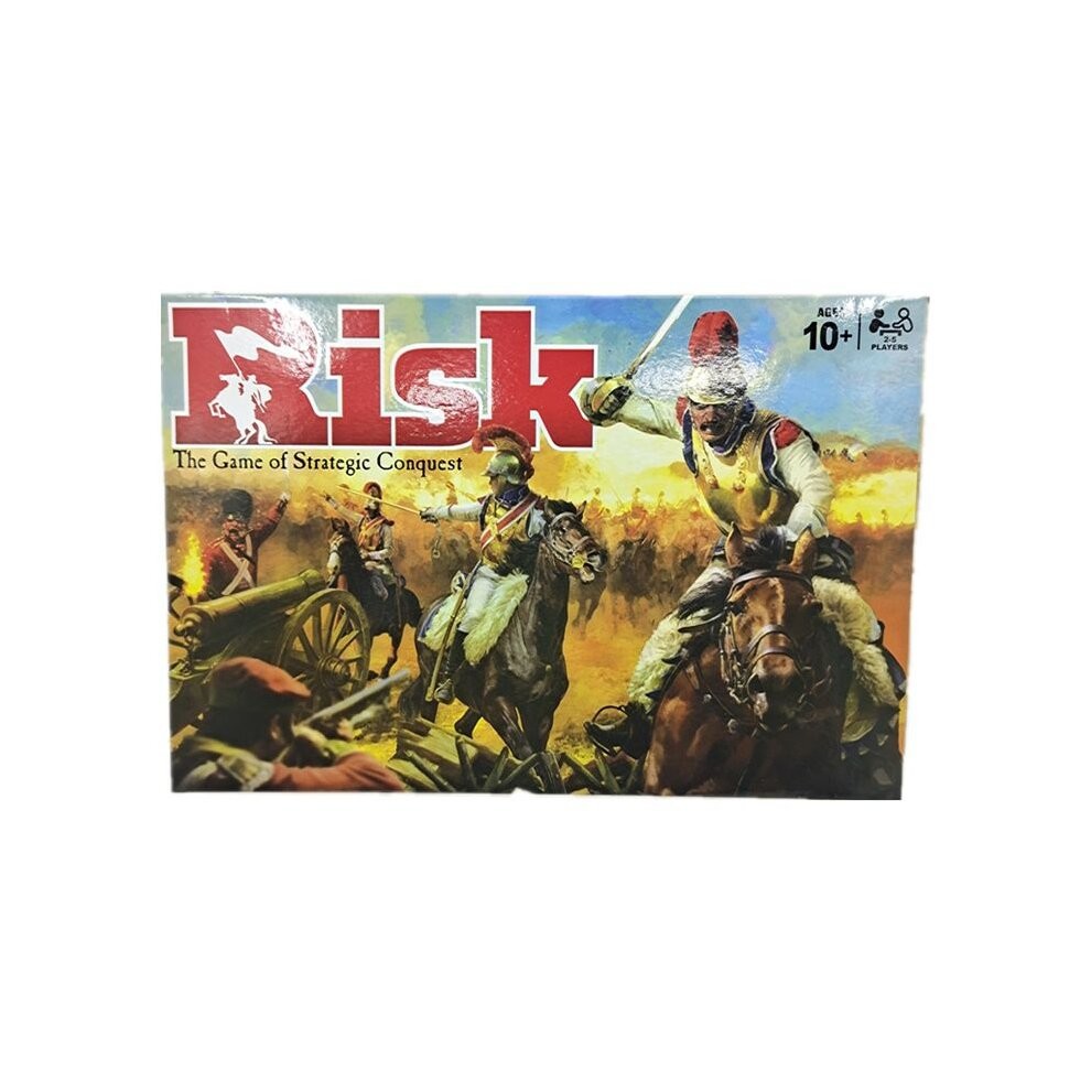 (New Version) Risk Board Game Adults Strategy Families With Kids Children Friends Xmas Party