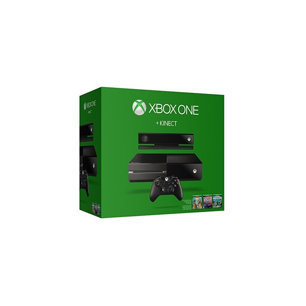 Xbox One 500GB Console with Kinect No Chat Headset Included