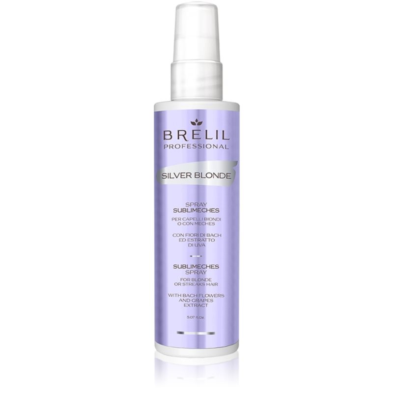 Brelil Numéro Silver Blonde Sublimeches Spray hairspray for yellow tones neutralization 150 ml