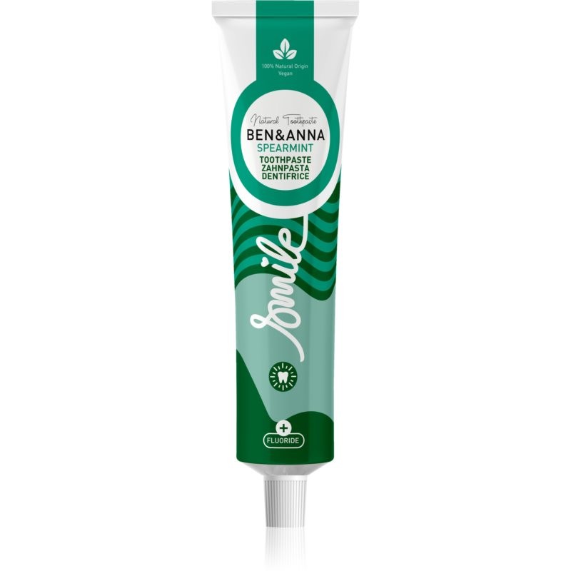 BEN&ANNA Toothpaste Spearmint natural toothpaste with fluoride 75 ml