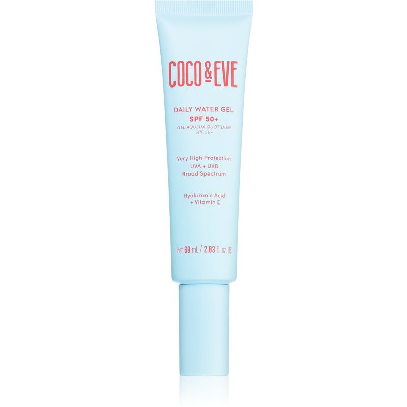 Coco & Eve SPF 50+ Daily Water Gel lightweight protective fluid for face SPF 50+ 60 ml