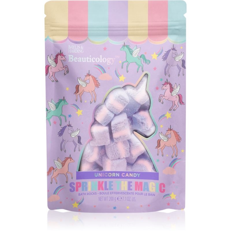 Baylis & Harding Beauticology Unicorn fizzy bath cube fragrances Unicorn Candy 200 g