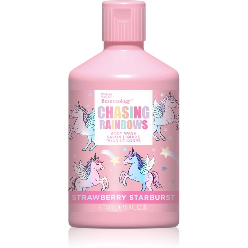 Baylis & Harding Beauticology Unicorn shower gel fragrances Strawberry Starburst 500 ml