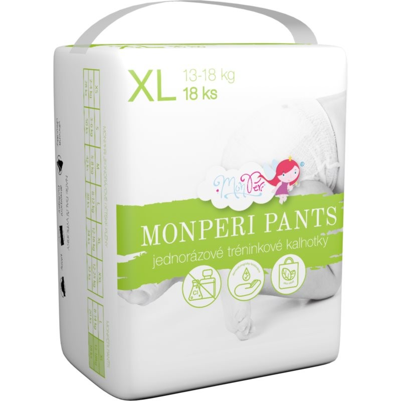 MonPeri Pants Size XL disposable nappy pants 13-18 kg 18 kg